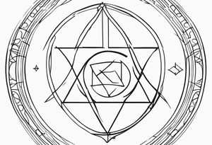 Atheist Theme tattoo idea