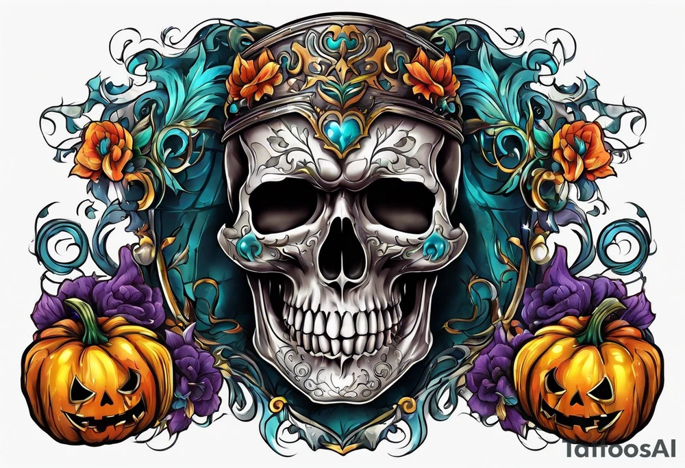 Skull
Halloween
Energy tattoo idea