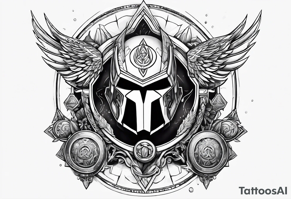 Destiny 2 titan tattoo idea