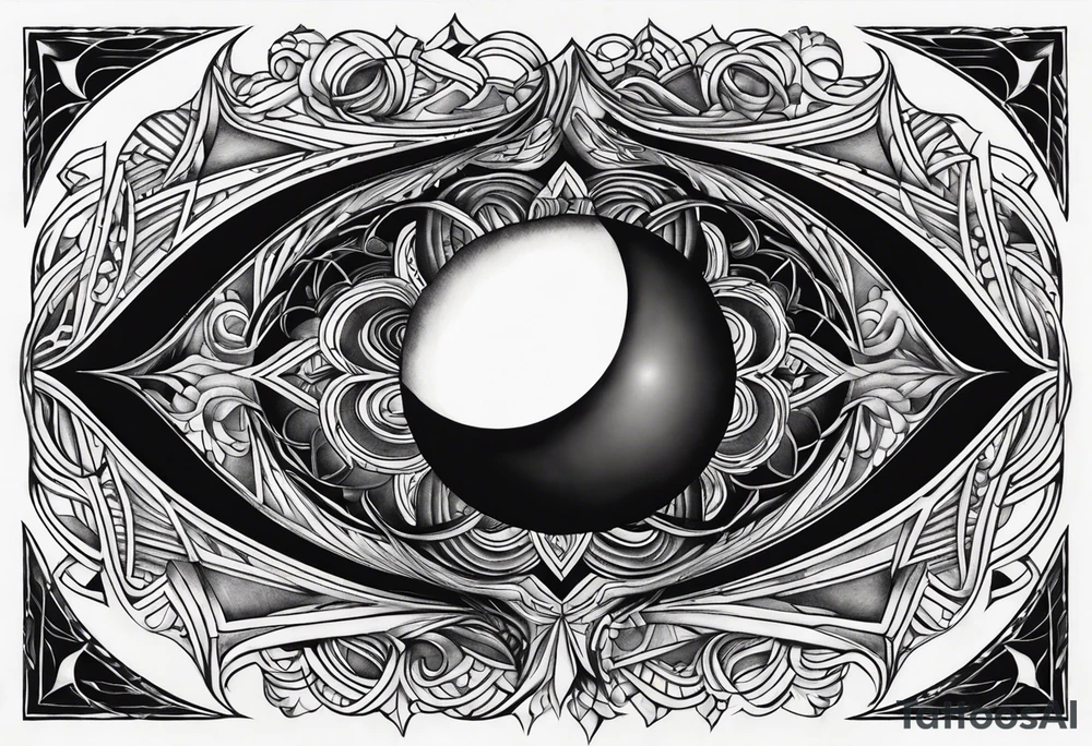 My escher eclipse tattoo idea