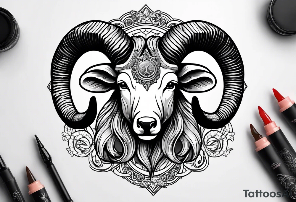 Aries tattoo idea