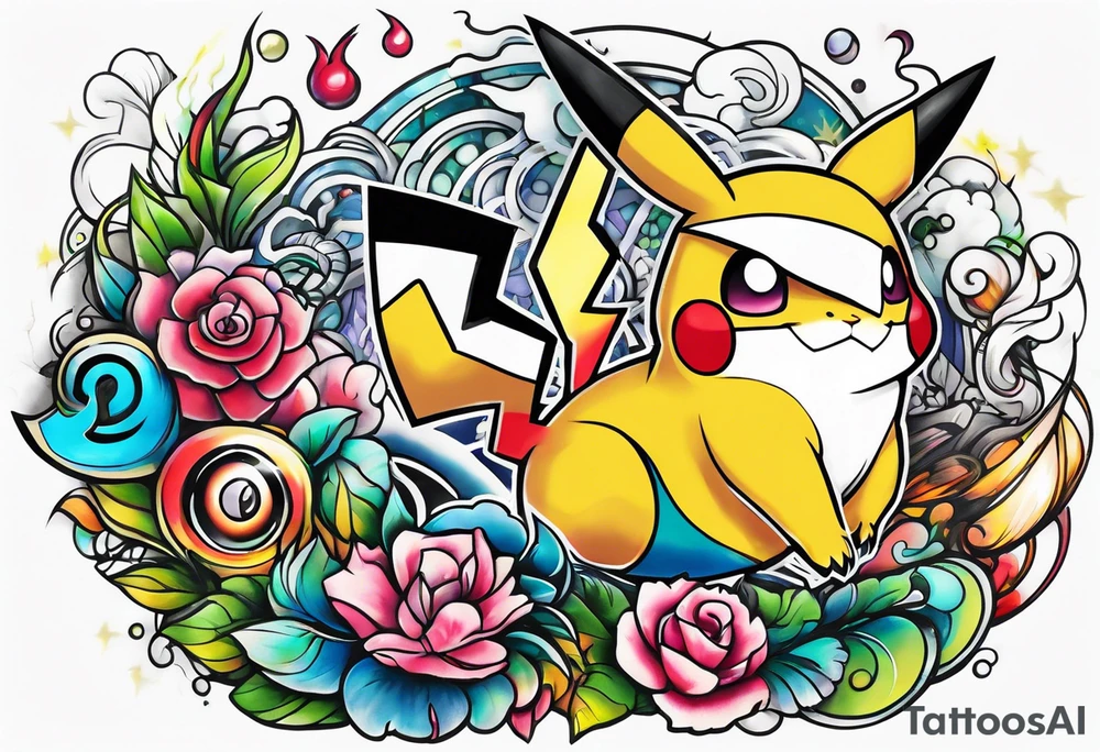 Pokemon tattoo idea
