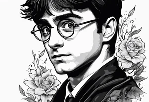 HARRY POTTER tattoo idea