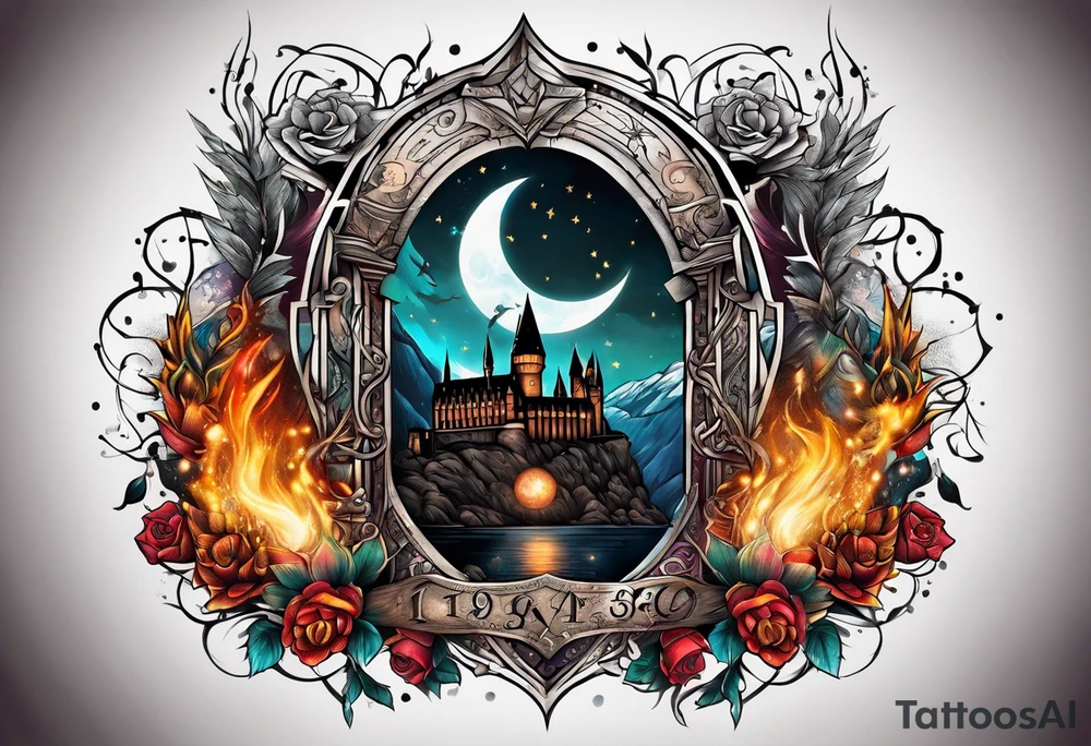 Harry Potter on steroids tattoo idea