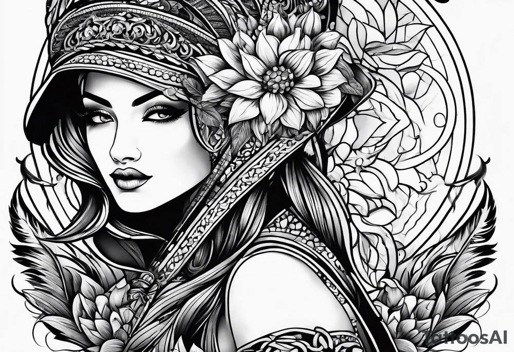 svastic tattoo idea