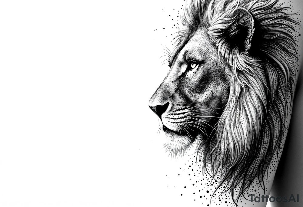 lion tattoo idea