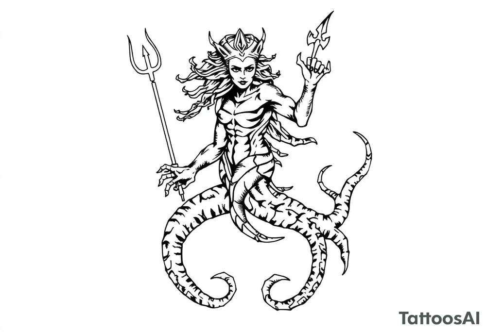Atlantis tattoo idea