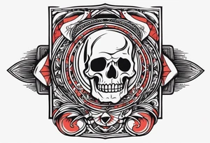 Rock a billy arm sleeve
Verschiedene Motive tattoo idea