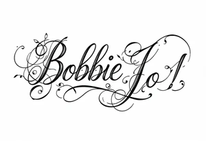 Bobbie Jo tattoo idea