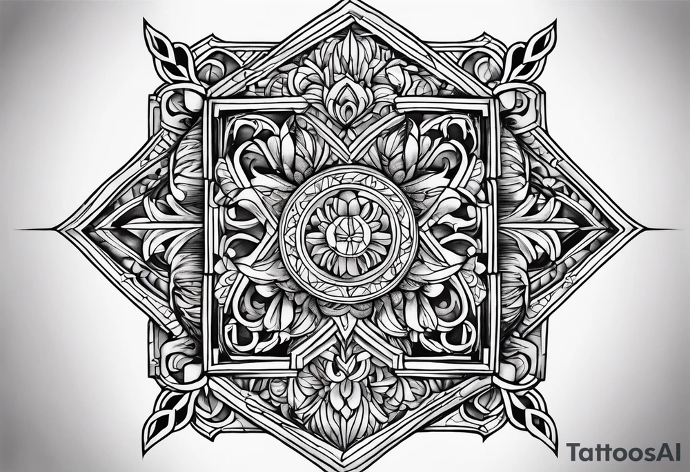 Fancy old English 1992 tattoo idea