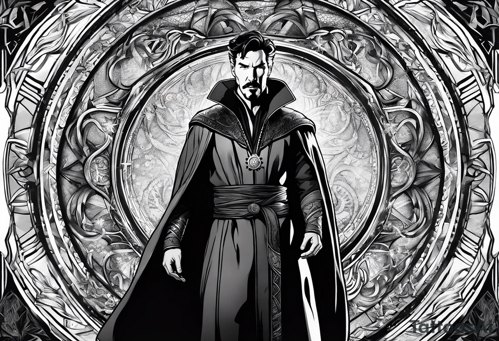 Dr. Strange and his powers tattoo idea