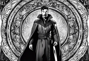 Dr. Strange and his powers tattoo idea