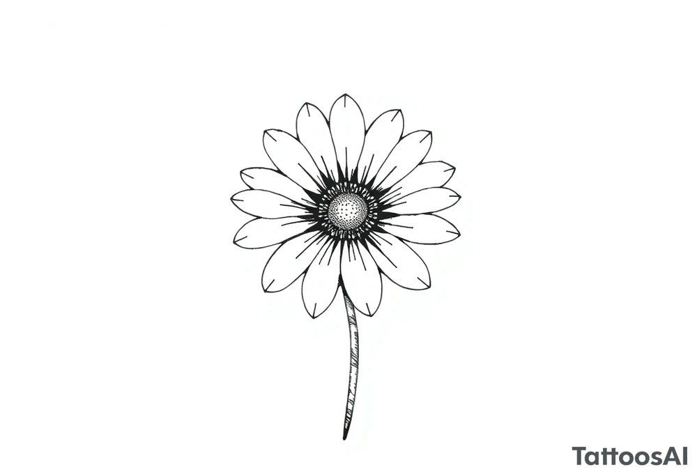 Daisy tattoo idea