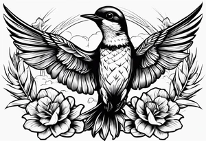 Swallow and a pineapple tattoo idea