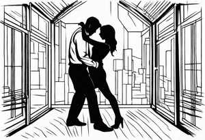 Slow dancing in a burning room tattoo idea