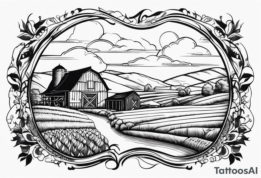 farms tattoo idea