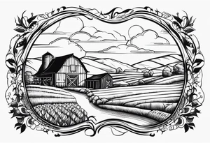 farms tattoo idea