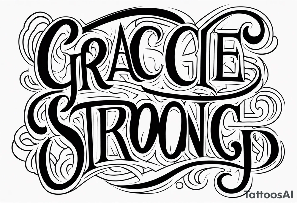 GracieStrong tattoo idea