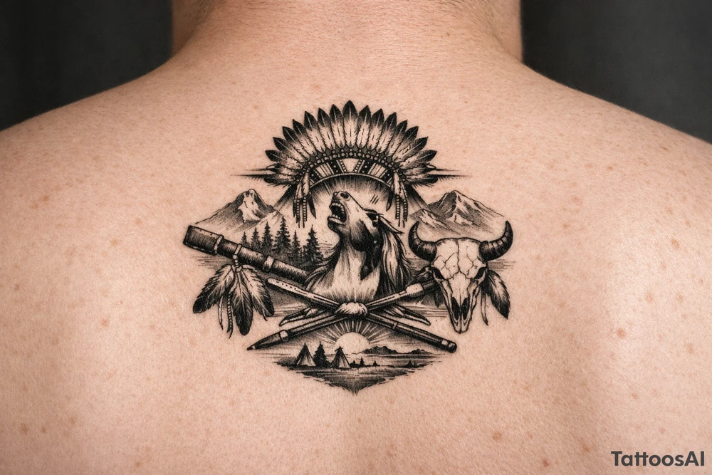 simple medicine hat themed tattoo idea