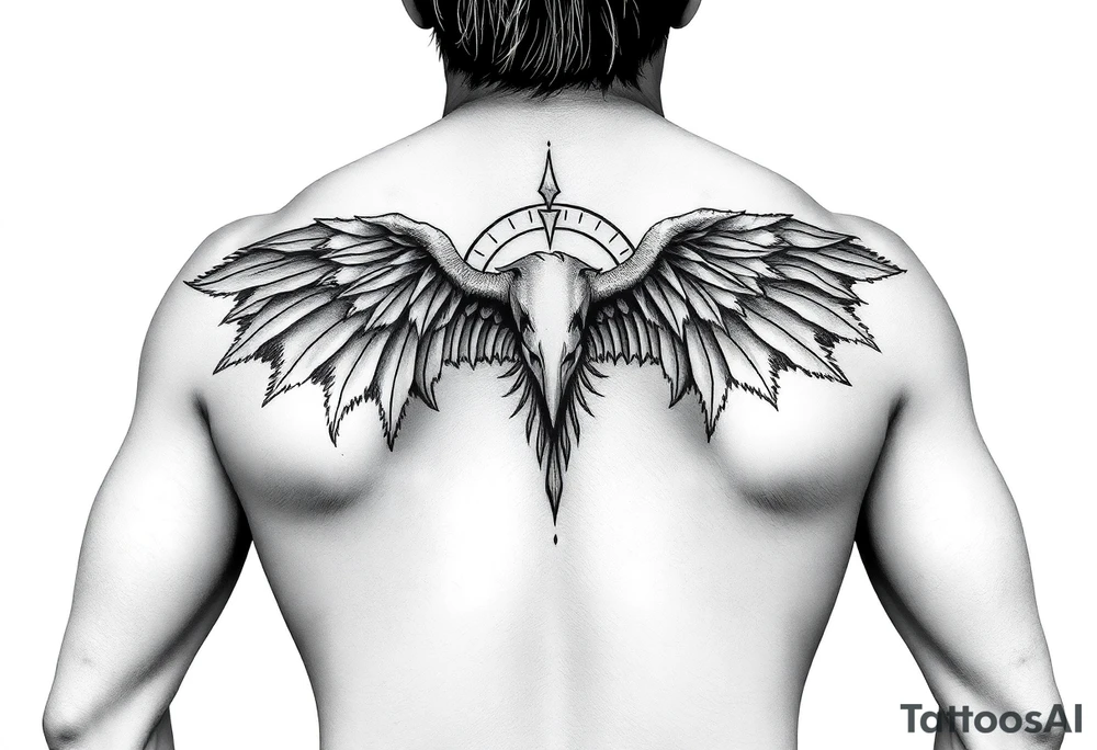 Estilo conceptual con sombras y degradados. Temática sumbarinismo y manta raya, viajar por el mundo tattoo idea
