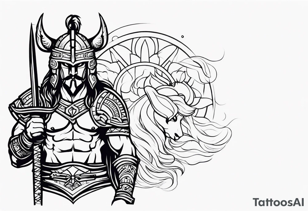 Way of the warrior tattoo idea