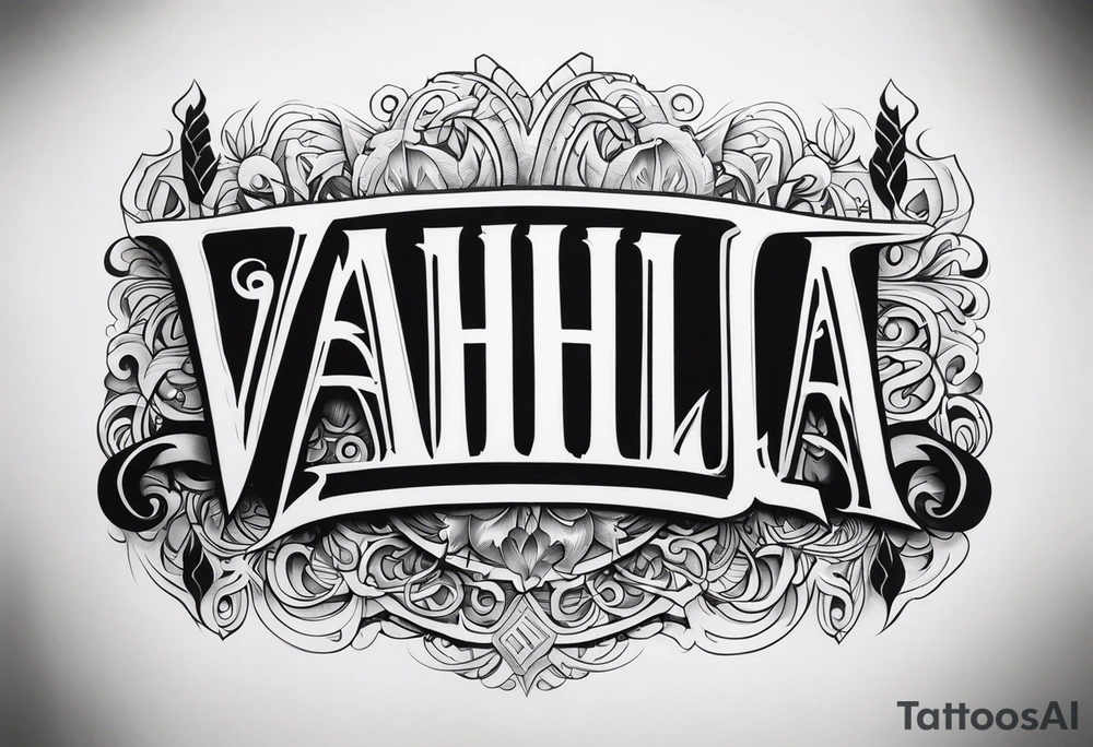 Valhalla mist tattoo idea