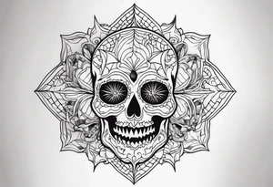 hallowen tattoo idea