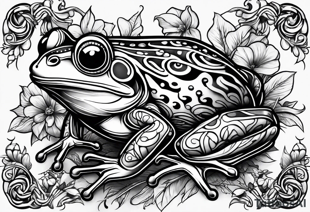 frogs tattoo idea
