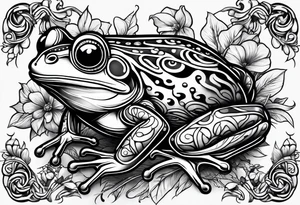 frogs tattoo idea