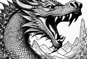 The dragon of Bosnia tattoo idea