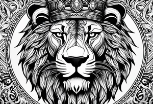 lions head 
tigers head 
viking tattoo idea