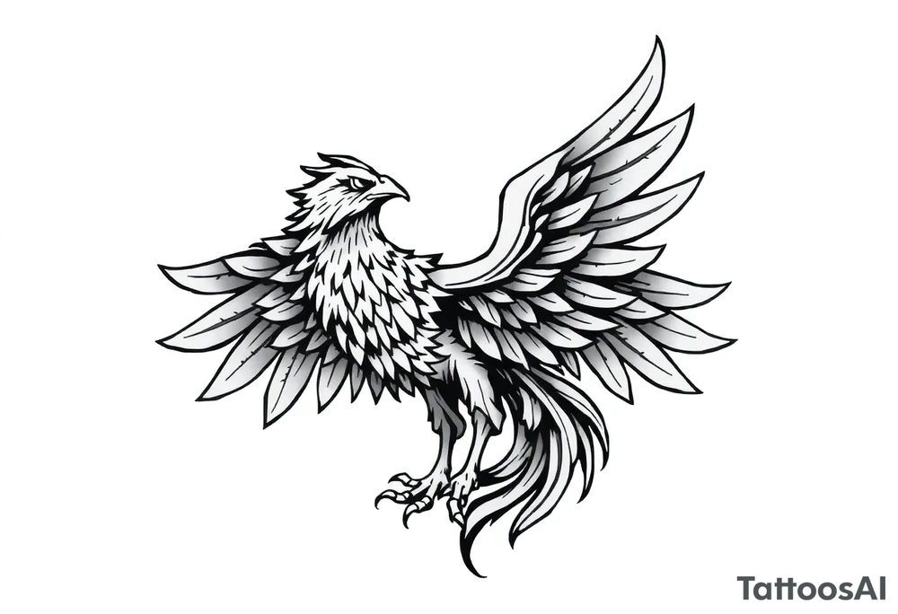 Phoenix tattoo idea