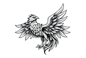 Phoenix tattoo idea