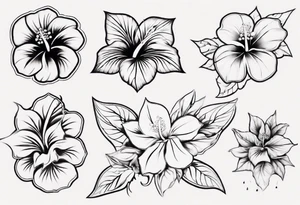 Hibiscusflower Ornament tattoo idea