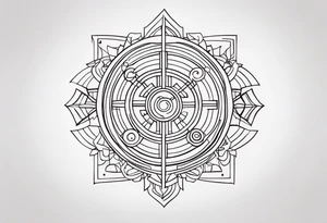 discipline consistency tattoo idea