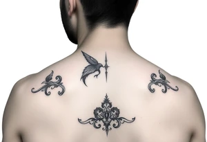 Mother and daughter tattoo idea