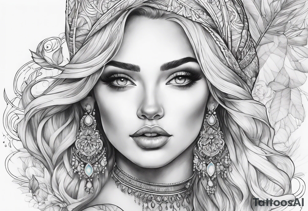 Opal tattoo idea