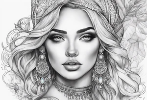 Opal tattoo idea