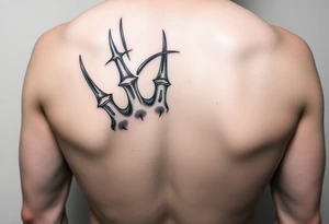 Freddy Krueger showing his claw
Q tattoo idea