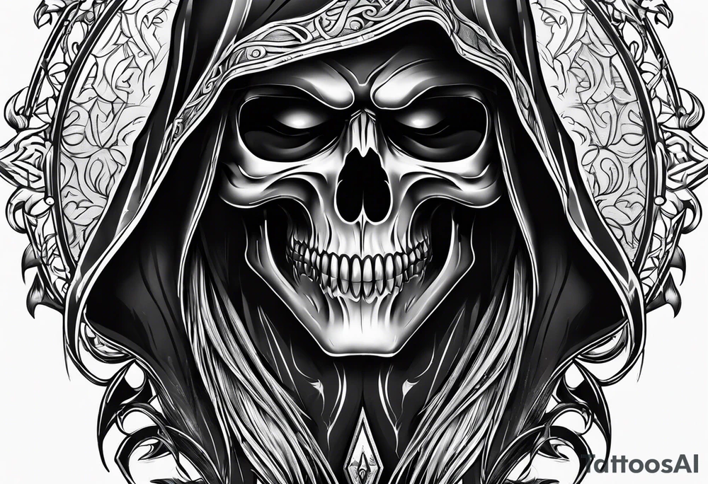 Grim reaper tattoo idea