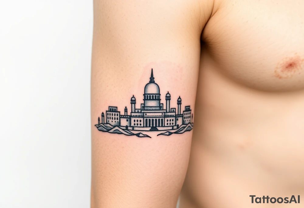 city of Atlantis
on arm tattoo idea