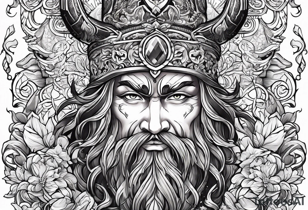 Norwegian gods tattoo idea