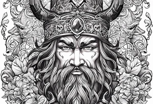 Norwegian gods tattoo idea