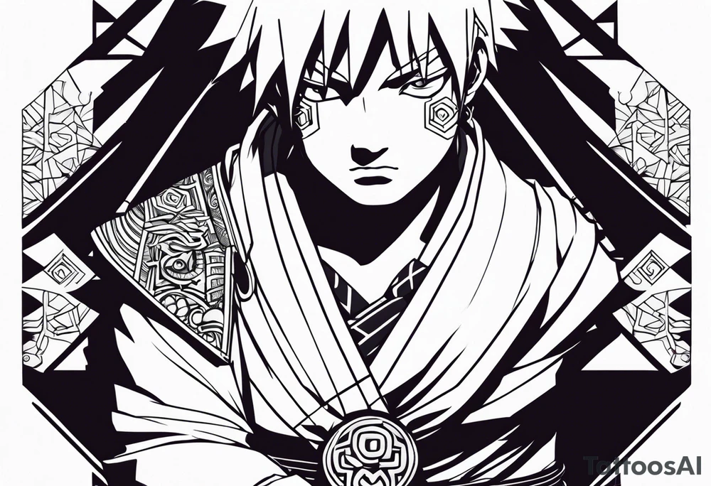 Gaara naruto tattoo tattoo idea
