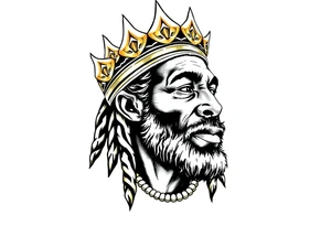 king selassie tattoo idea