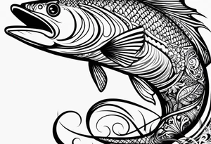 maui fish hook tattoo idea