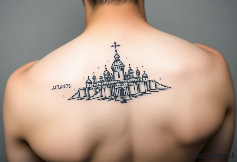 city of Atlantis
on arm tattoo idea