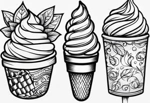 icecream tattoo idea