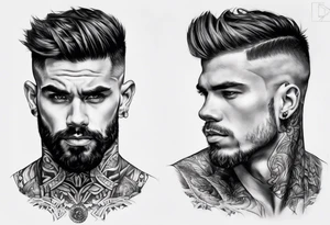 Brutal sleeve tattoo tattoo idea