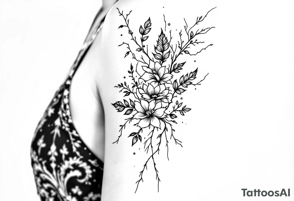 Lightning tattoo idea